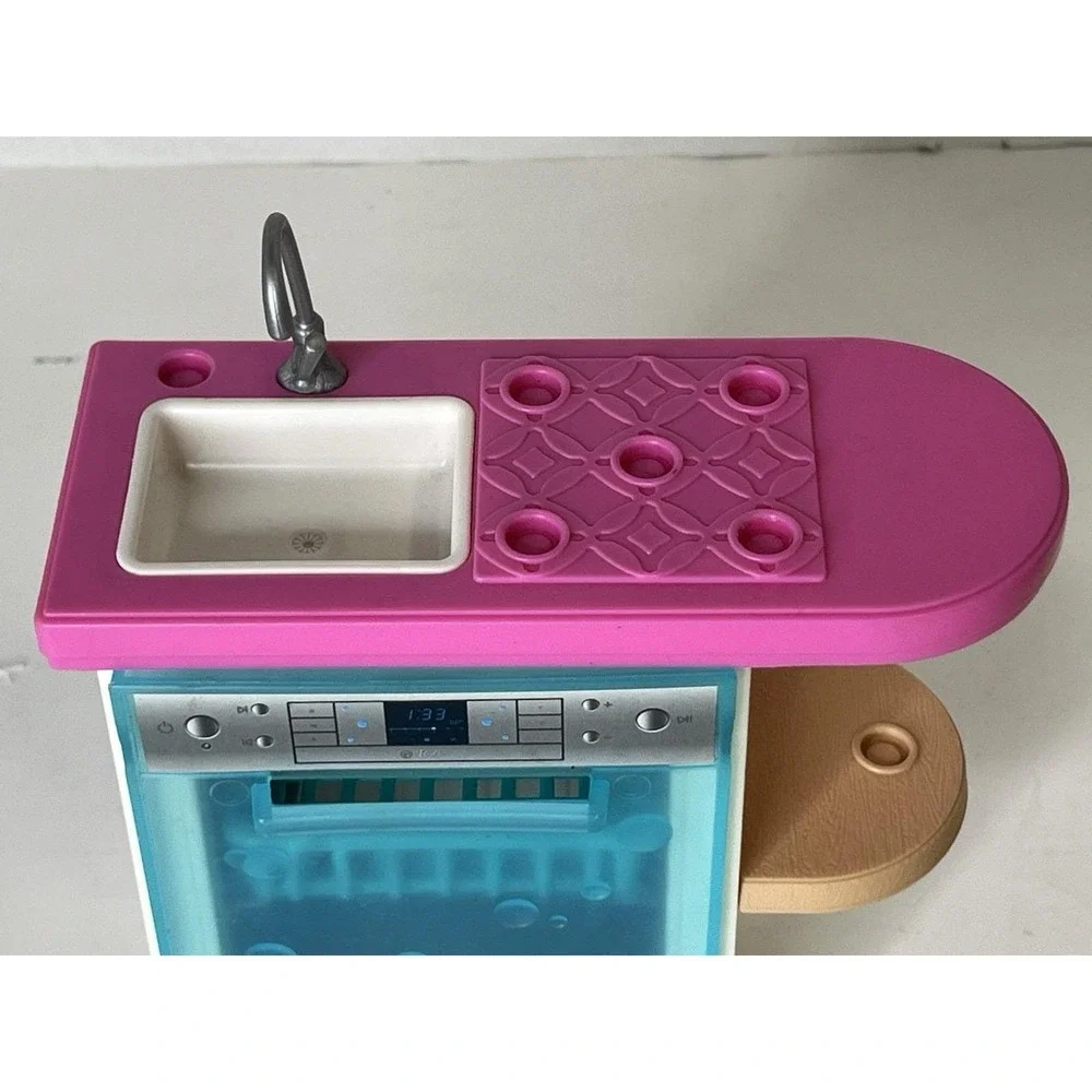 2018 Mattel Barbie Doll Dream House Furniture Kitchen Sink Dishwasher